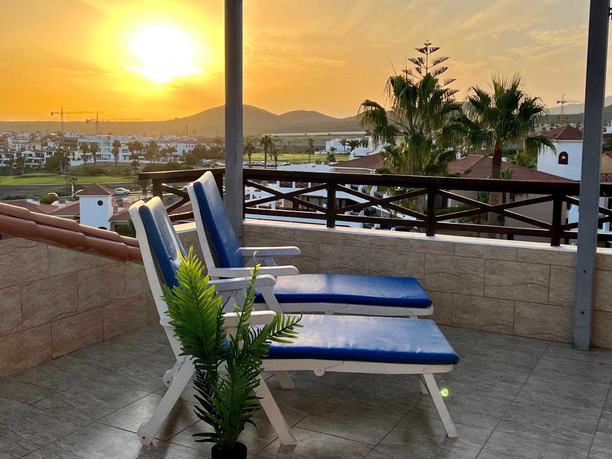 Penthouse In Golf Del Sur Apartment San Miguel de Abona Luaran gambar